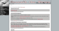 Desktop Screenshot of beneaththewaves.net